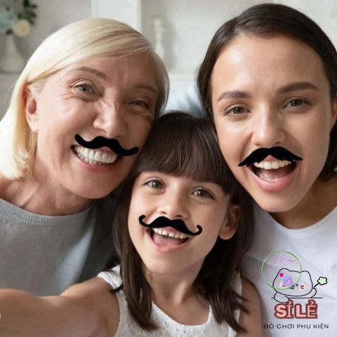 Râu Dán Halloween Vui Nhộn - Phụ Kiện Cosplay Độc Đáo Mùa Lễ Hội Thú Vị Cho Bạn Bè và Gia Đình