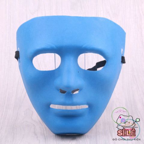 Mặt Nạ Cosplay Jabbawockeez Trắng - Phụ Kiện Hóa Trang Độc Đáo Cho Tiệc Tùng & Biểu Diễn Nghệ Thuật