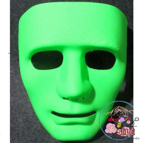 Mặt Nạ Cosplay Jabbawockeez Trắng - Phụ Kiện Hóa Trang Độc Đáo Cho Tiệc Tùng & Biểu Diễn Nghệ Thuật