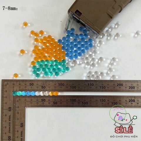 Gói 10.000 Hạt Nở Màu Xanh 7mm - Đồ Chơi Thú Vị Từ Thiên Nhiên, Kích Thước Hoàn Hảo, Trải Nghiệm Độc Đáo