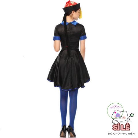 Bộ trang phục Cương Thi Quyến Rũ cho Nữ - Hóa Trang Halloween, Cosplay, Tiktok, Youtuber - Độc Đáo và Ấn Tượng