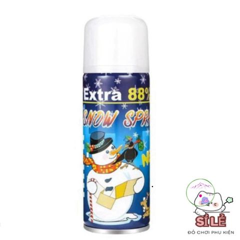 Chai Xịt Tuyết Trang Trí Giáng Sinh - Xịt Tuyết Tan và Không Tan cho Tiệc Sinh Nhật và Lễ Hội - Tạo Không Khí Ấm Cúng và Ấn Tượng
