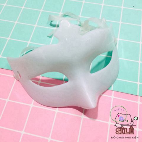Mặt Nạ Trang Điểm Nửa Mặt Độc Đáo Halloween - Phụ Kiện Thời Trang Sắc Màu Dành Cho Dịp Lễ Hội