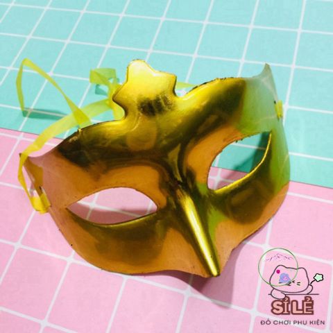 Mặt Nạ Trang Điểm Nửa Mặt Độc Đáo Halloween - Phụ Kiện Thời Trang Sắc Màu Dành Cho Dịp Lễ Hội