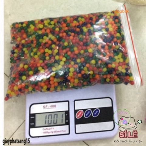 Hạt Nở Khổng Lồ 1KG - Đầy Màu Sắc Rực Rỡ, Giải Trí Cho Trẻ Em Và Trang Trí Sáng Tạo Không Gian Sống