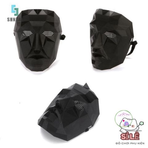Mặt Nạ Cosplay Hình Khối Calamari Shngki - Phụ Kiện Hóa Trang Độc Đáo cho Halloween và Tiệc Hóa Trang