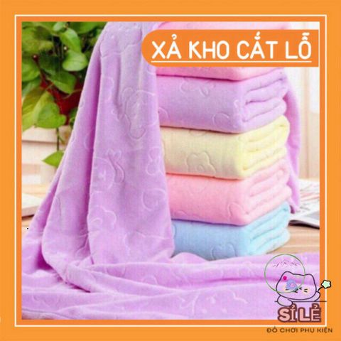Khăn Tắm Cotton Nhật Bản - Kích Thước Lớn 70x140 cm, Siêu Mềm Mại, Hút Ẩm Nhanh, An Toàn Cho Da Trẻ Em - Giao Hàng Miễn Phí!