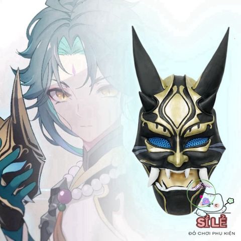 Mặt Nạ Hannya Quỷ Nhật Bản - Mặt Nạ Cosplay Halloween Unisex từ Cao Su An Toàn Và Thoải Mái - Phụ Kiện Sự Kiện Độc Đáo