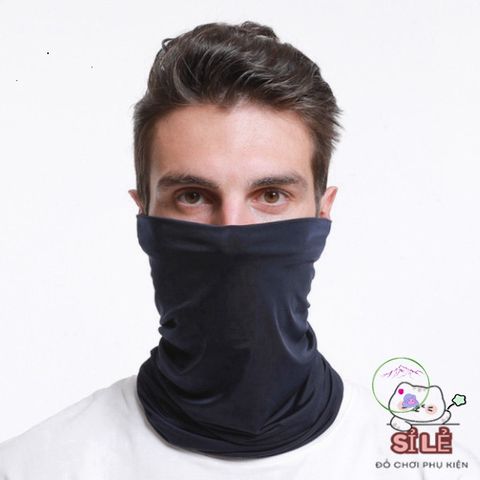 Khẩu Trang Thời Trang Đầu Lâu Đen - Khăn Đa Năng Chống Nắng Bụi Cho Chuyến Đi Phiêu Lưu Ngoài Trời