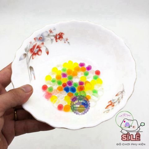 Bộ Hạt Nở Đa Sắc 20 Bịch - 100 Hạt Thủy Tinh Mỗi Bịch - Trang Trí Cắm Hoa Sáng Tạo An Toàn, Thân Thiện Môi Trường