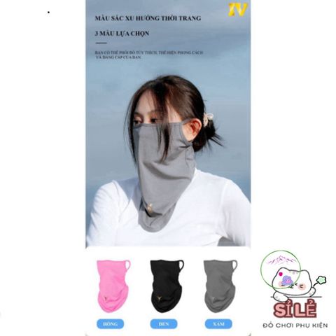 Khăn Ống Bịt Mặt Chống Nắng Đa Năng - Khẩu Trang Vải Tự Do Cho Tín Đồ Phượt, Bảo Vệ Da Với Nhiều Phong Cách Sáng Tạo