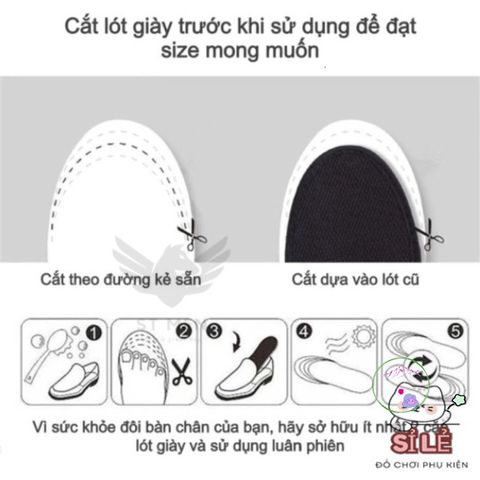 Lót Giày Nâng Chiều Cao Cao Cấp - Đệm Khí Siêu Thoáng, Điều Chỉnh 3-9cm Cho Nam Nữ, Giúp Tự Tin Hơn Trong Mọi Dịp