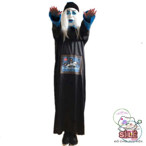 Bộ Trang Phục Ma Cương Thi Đáng Sợ Cho Halloween - Costume Phán Quan Huyền Bí Dành Cho Tiệc Hóa Trang và Cosplay