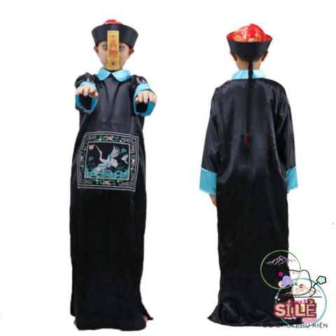 Bộ Trang Phục Ma Cương Thi Đáng Sợ Cho Halloween - Costume Phán Quan Huyền Bí Dành Cho Tiệc Hóa Trang và Cosplay