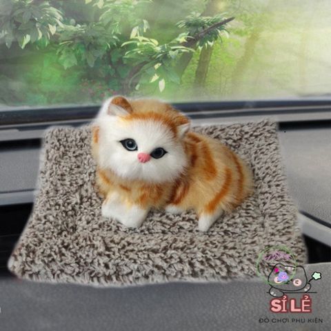 Bông Chó Nhồi Than Hoạt Tính Khử Mùi Xe Hơi - Đồ Trang Trí Đáng Yêu và An Toàn cho Ô Tô