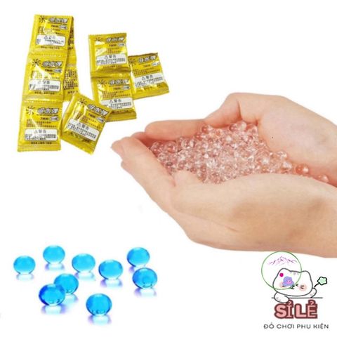 Bộ 5 Gói Hạt Nở Trang Trí Cao Cấp 2500 Viên 7-8mm - Bền, Hút Nước Xuất Sắc, Nở Đồng Đều Cho Không Gian Xanh Tươi Mát