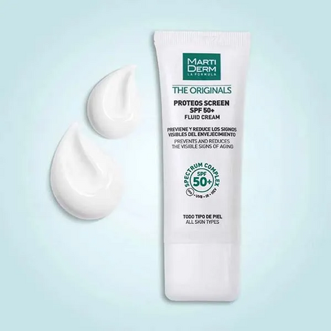 (Cao cấp) Kem Chống Nắng Ngừa Nám Martiderm Proteos Screen SPF50+ 40ml - Bảo Vệ Da, Ngăn Ngừa Nám, Dưỡng Ẩm Mượt Mà, Chính Hãng
