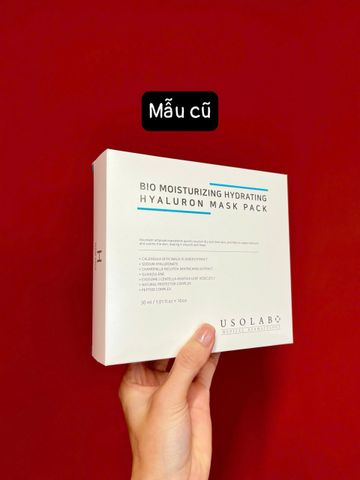 Mặt nạ Cấp Ẩm Usolab - 10 Miếng Dưỡng Ẩm Cho Làn Da Khô Ráp, Giúp Da Mềm Mịn và Sáng Hồng, Chứa Hyaluronic Acid