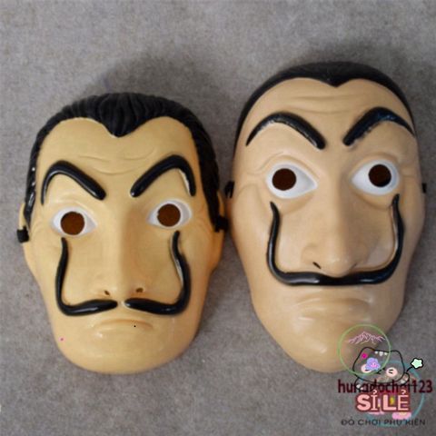 Mặt Nạ Nữ Hoàng Salvador Dali - Biểu Tượng Money Heist Hoàn Hảo cho Halloween và Các Sự Kiện Hóa Trang