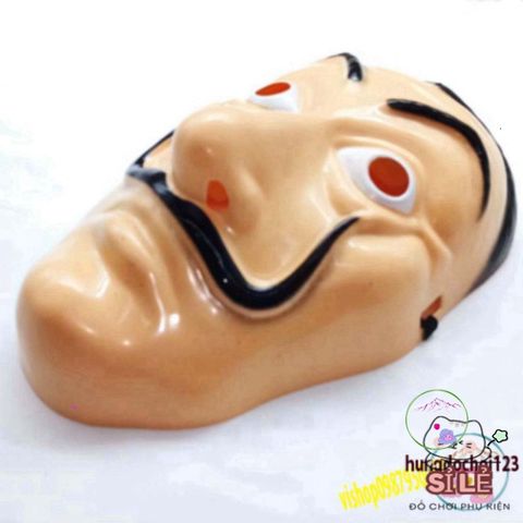 Mặt Nạ Nữ Hoàng Salvador Dali - Biểu Tượng Money Heist Hoàn Hảo cho Halloween và Các Sự Kiện Hóa Trang