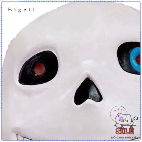 Mặt Nạ Halloween Undertale Sans - Đồ Trang Trí Đầu Cao Su Cho Người Yêu Thích Game Hóa Trang, Phụ Kiện Tiệc Tùng