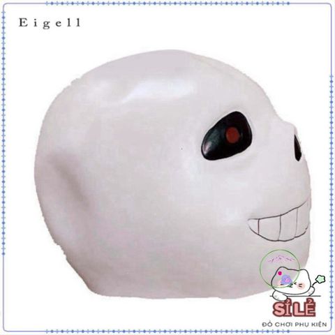 Mặt Nạ Halloween Undertale Sans - Đồ Trang Trí Đầu Cao Su Cho Người Yêu Thích Game Hóa Trang, Phụ Kiện Tiệc Tùng
