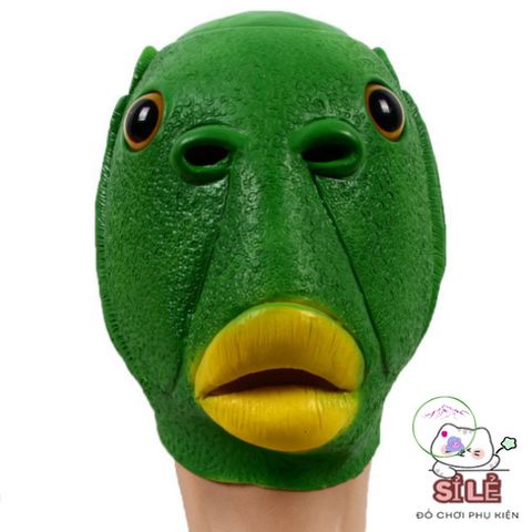 Mặt Nạ Hóa Trang Quái Vật Cá Rực Rỡ - Phụ Kiện Độc Đáo Cho Mùa Halloween, Lễ Hội, Tiệc Tùng