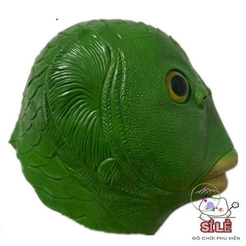 Mặt Nạ Hóa Trang Quái Vật Cá Rực Rỡ - Phụ Kiện Độc Đáo Cho Mùa Halloween, Lễ Hội, Tiệc Tùng
