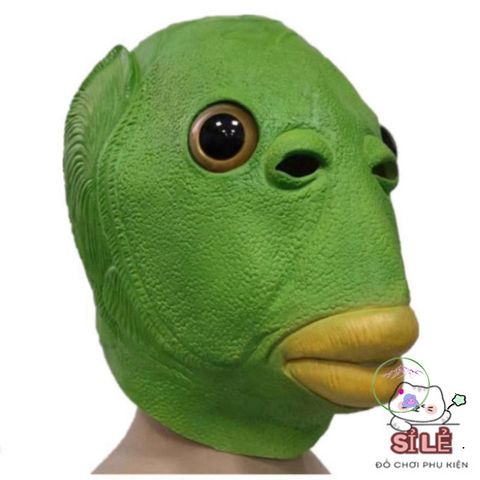 Mặt Nạ Hóa Trang Quái Vật Cá Rực Rỡ - Phụ Kiện Độc Đáo Cho Mùa Halloween, Lễ Hội, Tiệc Tùng