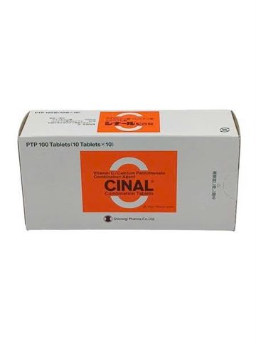 Viên Uống Trắng Da Ngừa Mụn Cinal C 100 Viên - Sản Phẩm Nội Địa Nhật Bản, Làm Trắng Da Tự Nhiên, Giảm Mụn Hiệu Quả