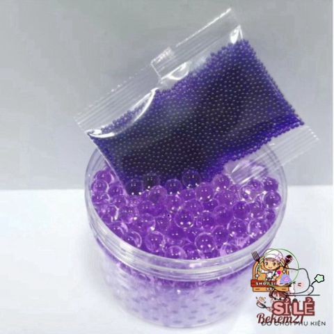 Hạt Nở Tinh Thể V2 50g - Hạt Trang Trí Cây Cảnh, Đồ Chơi Phát Triển Giác Quan Cho Trẻ Em, Kích Thước 7-8mm, Đẹp Mắt, Đàn Hồi