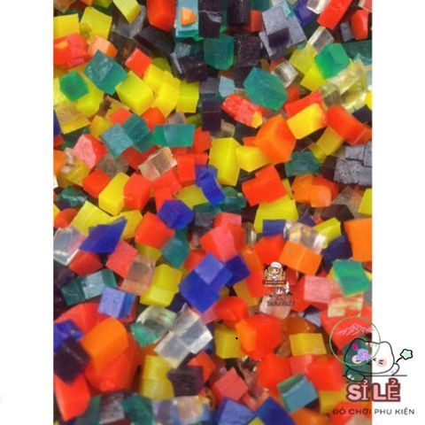 Hạt Nở Tinh Thể V2 50g - Hạt Trang Trí Cây Cảnh, Đồ Chơi Phát Triển Giác Quan Cho Trẻ Em, Kích Thước 7-8mm, Đẹp Mắt, Đàn Hồi