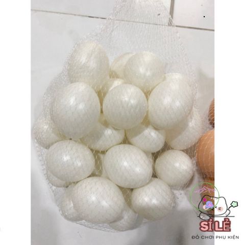 Trứng Gà Nhựa Giả Siêu Thật 99% - Đồ Trang Trí Nội Thất Độc Đáo, Bền Bỉ Và Chân Thực Cho Quán Café Và Gia Đình