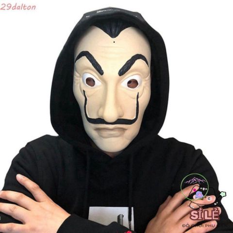 Mặt Nạ Phi Vụ Triệu Đô Queen Salvador Dali - Phụ Kiện Halloween Money Heist An Toàn Và Độc Đáo