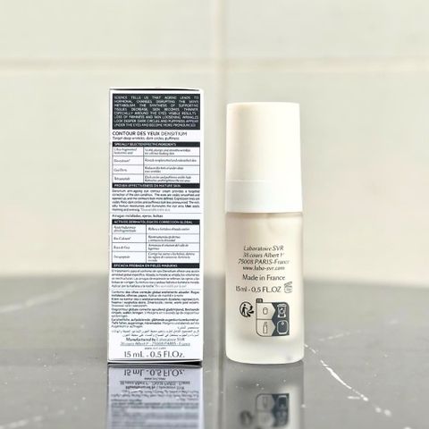 Kem Dưỡng Mắt SVR Densitium 15ml - Giảm Nếp Nhăn, Quầng Thâm và Bọng Mắt, Phục Hồi Da Nhạy Cảm