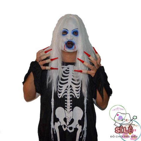 Áo Choàng Ma Quái Kèm Mũ: Xương, Đầu Lâu, Dơi, Ma Cà Rồng - Trang Phục Halloween Thú Vị