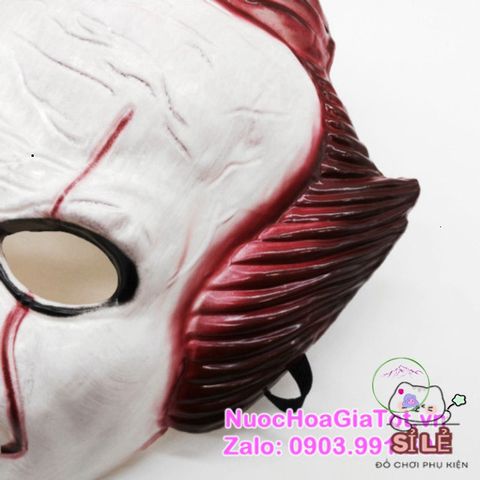 Mặt Nạ Chú Hề Tóc Đỏ Rực Rỡ - Phụ Kiện Halloween Độc Đáo Cho Bữa Tiệc Hóa Trang và Lễ Hội Nghẹt Thở