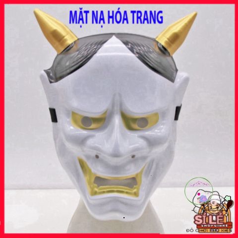 Mặt Nạ Quỷ Vương Hannya 5 Màu Độc Đáo - Trang Phục Halloween Phong Cách Oni Noh Đầy Ấn Tượng