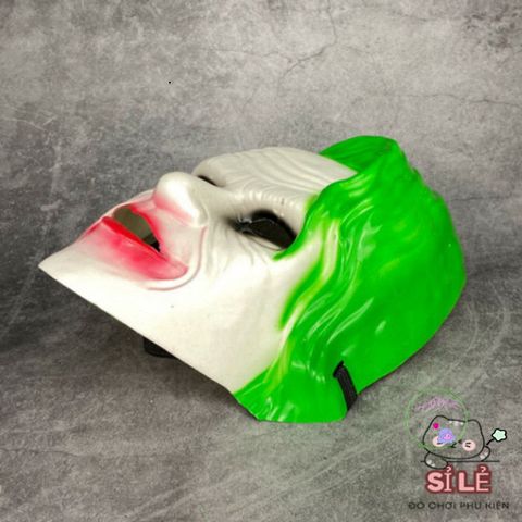 Mặt Nạ Hóa Trang Chú Hề Ma Quái Joker - Phụ Kiện Halloween Độc Đáo, Dây Đeo Choker Thời Thượng, Nhiều Màu Sắc Chọn Lựa
