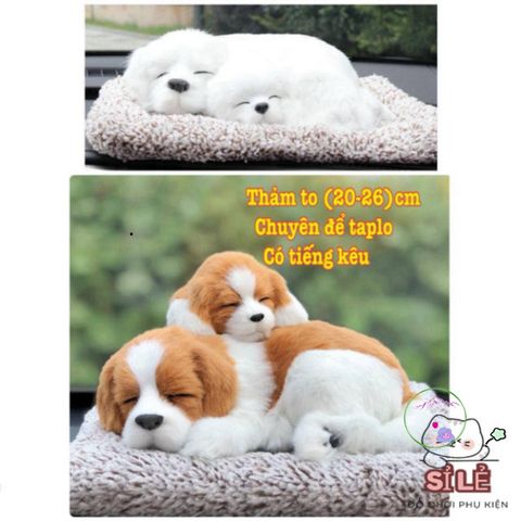 Thú Bông Chó Mèo Lớn Khử Mùi Than Hoạt Tính - Trang Trí Nội Thất Ô Tô, Phòng Khách, Quà Tặng Dễ Thương