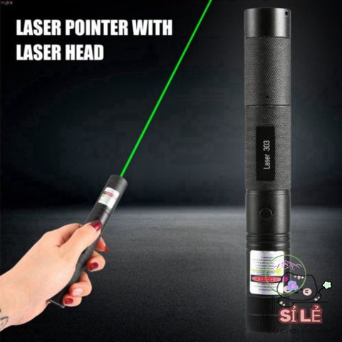 Bút Laser Xanh Lá 303 - Điều Chỉnh Tiêu Điểm 532nm, Chiếu Sáng Mạnh Mẽ, Lý Tưởng Cho Thuyết Trình Và Săn Bắn