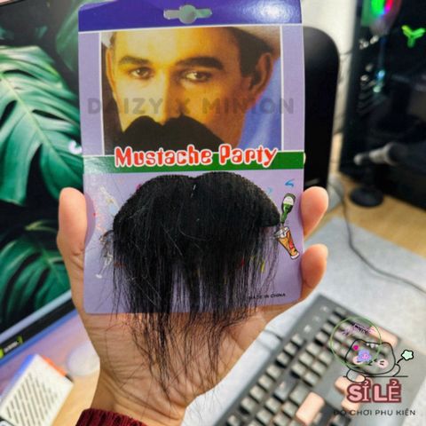 Bộ Râu và Ria Mép Giả Cho Lễ Hội Cosplay - Phụ Kiện Thời Trang Độc Đáo, Dễ Dàng Dùng, Nhiều Phong Cách Thú Vị