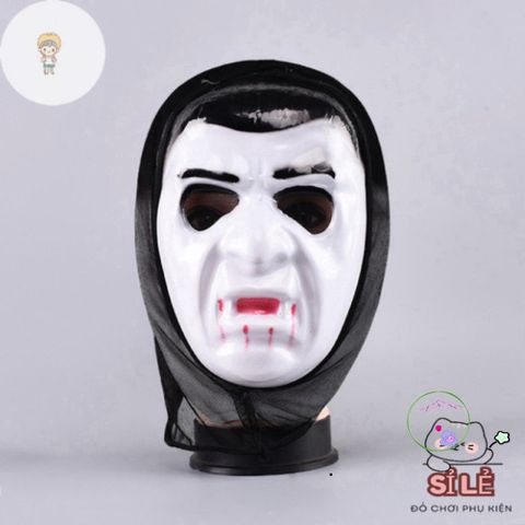 Mặt Nạ Halloween Thần Chết Kinh Dị - Phụ Kiện Cosplay Độc Đáo Cho Tiệc Hóa Trang - Huyền Bí và Ấn Tượng