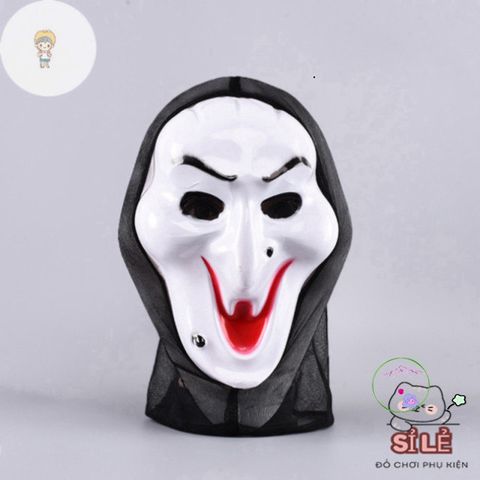 Mặt Nạ Halloween Thần Chết Kinh Dị - Phụ Kiện Cosplay Độc Đáo Cho Tiệc Hóa Trang - Huyền Bí và Ấn Tượng