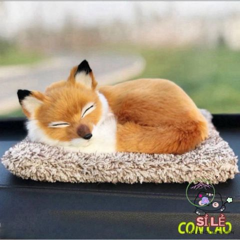 Mô Hình Thú Bông Ô Tô Chó Mèo Lớn Có Thảm Khử Mùi Than Hoạt Tính và Âm Thanh Sinh Động - Đồ Chơi Dễ Thương Cho Xe Hơi