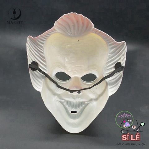Mặt Nạ Hề Kinh Dị PVC Halloween - Phụ Kiện Cosplay Đặc Sắc Cho Tiệc Hóa Trang & Lễ Hội Ma Quái