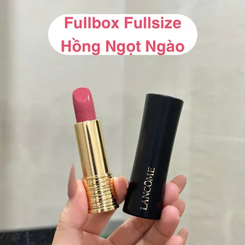 Son Lancôme L’Absolu Rouge 337 Blush Classique - Son Môi Cao Cấp Hồng Đất Thanh Lịch, Chất Son Mịn Mượt, Thiết Kế Sang Trọng