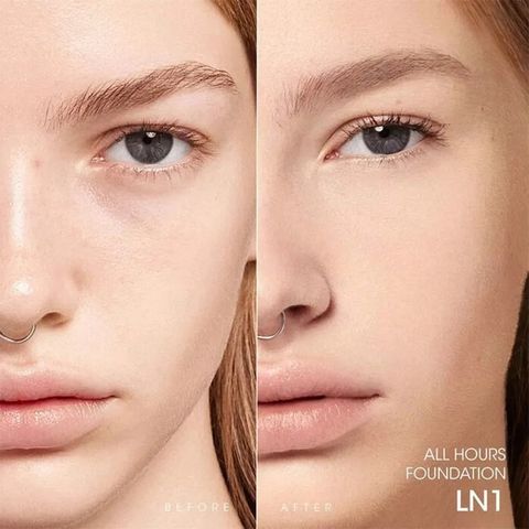Kem Nền Yves Saint Laurent YSL All Hours Foundation Tone LN1 - Lớp Nền Hoàn Hảo Chống Trôi Dành Cho Mọi Loại Da
