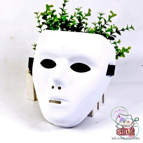 Mặt Nạ Hóa Trang Dạ Hội Màu Trắng Phong Cách Hip Hop Jabbawockeez - Phụ Kiện Tiệc Tùng Độc Đáo và Sáng Tạo