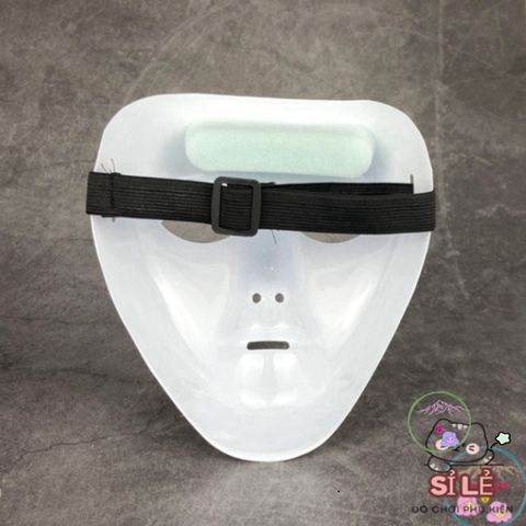Mặt Nạ Hóa Trang Dạ Hội Màu Trắng Phong Cách Hip Hop Jabbawockeez - Phụ Kiện Tiệc Tùng Độc Đáo và Sáng Tạo